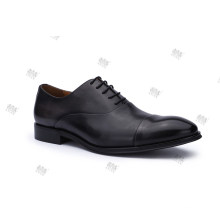 Sapatos masculinos casuais de alta qualidade com cadarços de escritório Oxfords